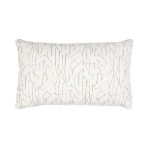 12" x 20" Elaine Smith Pillow  Synchronize Ivory