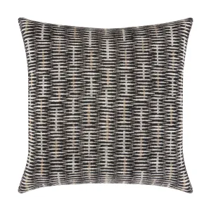 20" Square Elaine Smith Pillow  Intertwine Ebony