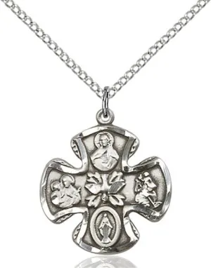 5-Way Sterling Silver Pendant