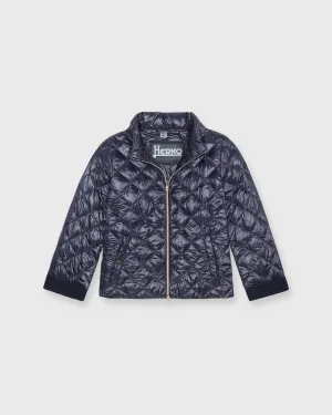 A-Line Short Jacket in New Blu