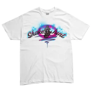 Airbrush Tee White