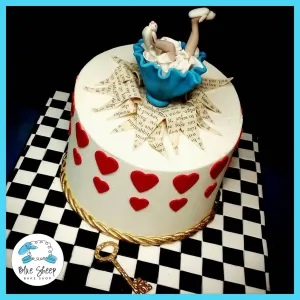 Alice In Wonderland Birthday Cake III