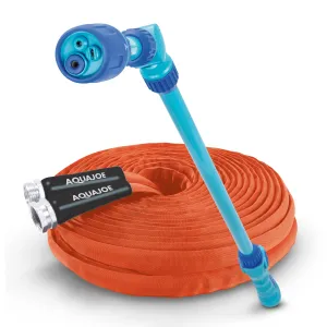 Aqua Joe Garden Watering Bundle | 75ft Hose   Watering Wand