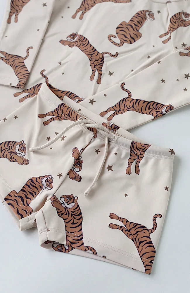 Aster Swim Pants - Tiger