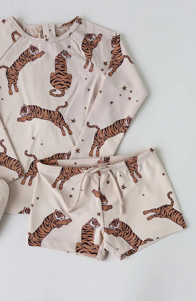 Aster Swim Pants - Tiger