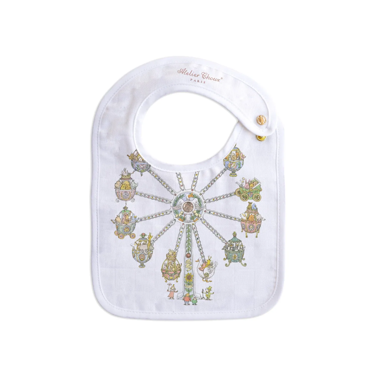 Atelier Choux Small Bib Ferris Wheel