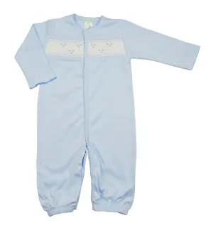 Baby Boy's Blue Hand Smocked Converter