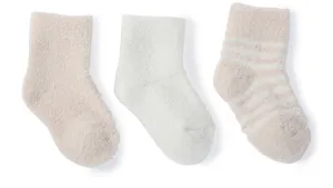 Barefoot Dreams COZYCHIC LITE® INFANT SOCK SET in Pink