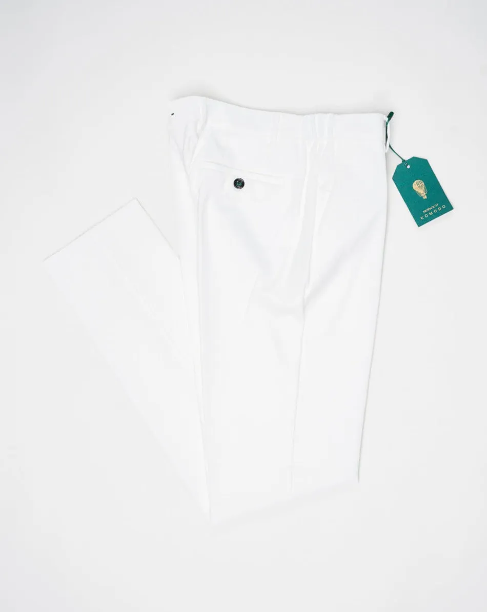 Berwich Morello Elax Jersey Pants / White