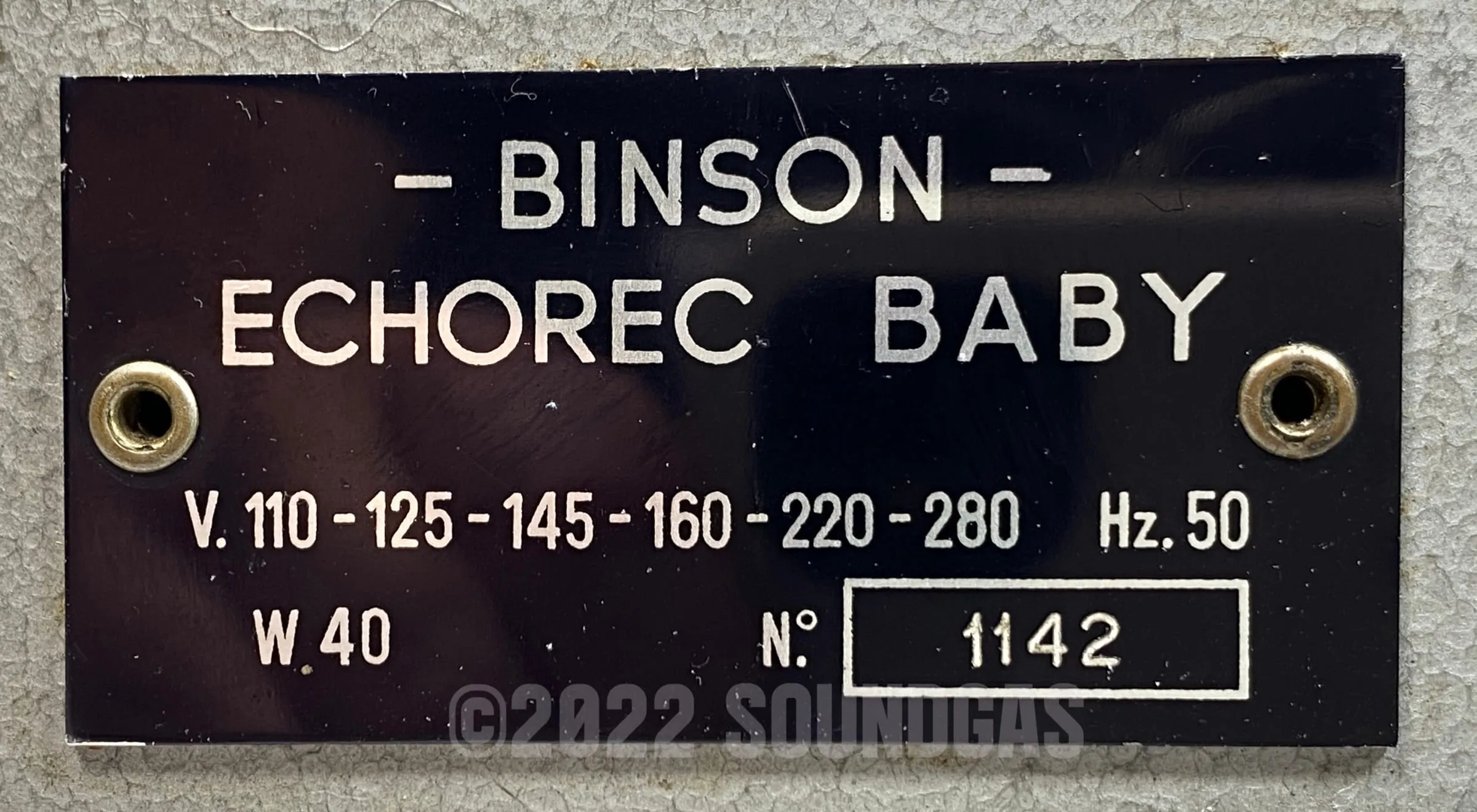 Binson Echorec Baby