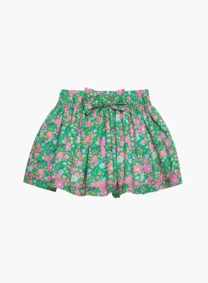 Bow Skirt in Green Betsy