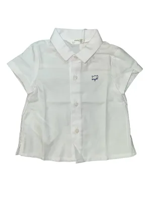 Boys Short Sleeve Button-Up Shirt