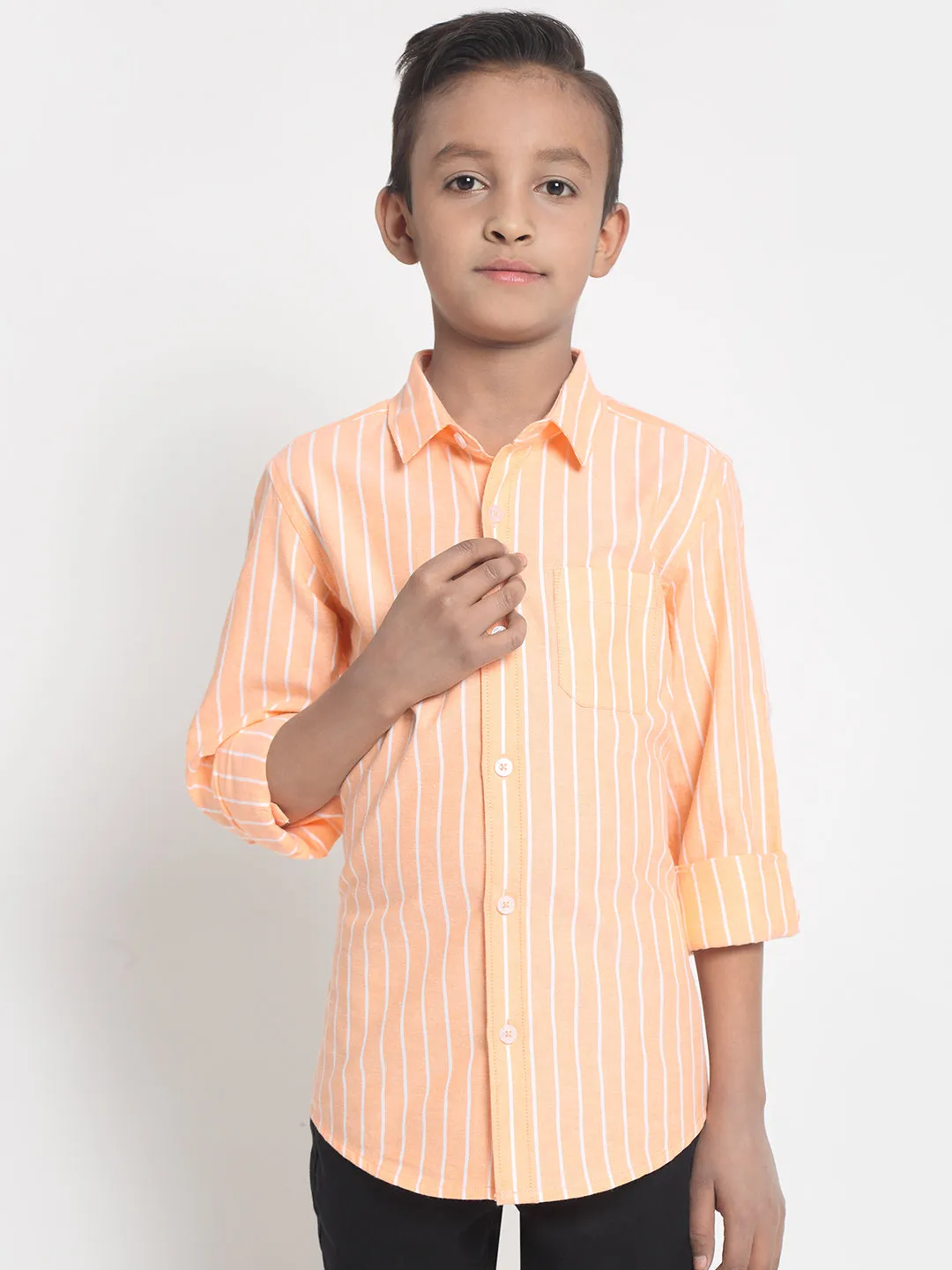 Cantabil Boys Orange Shirt