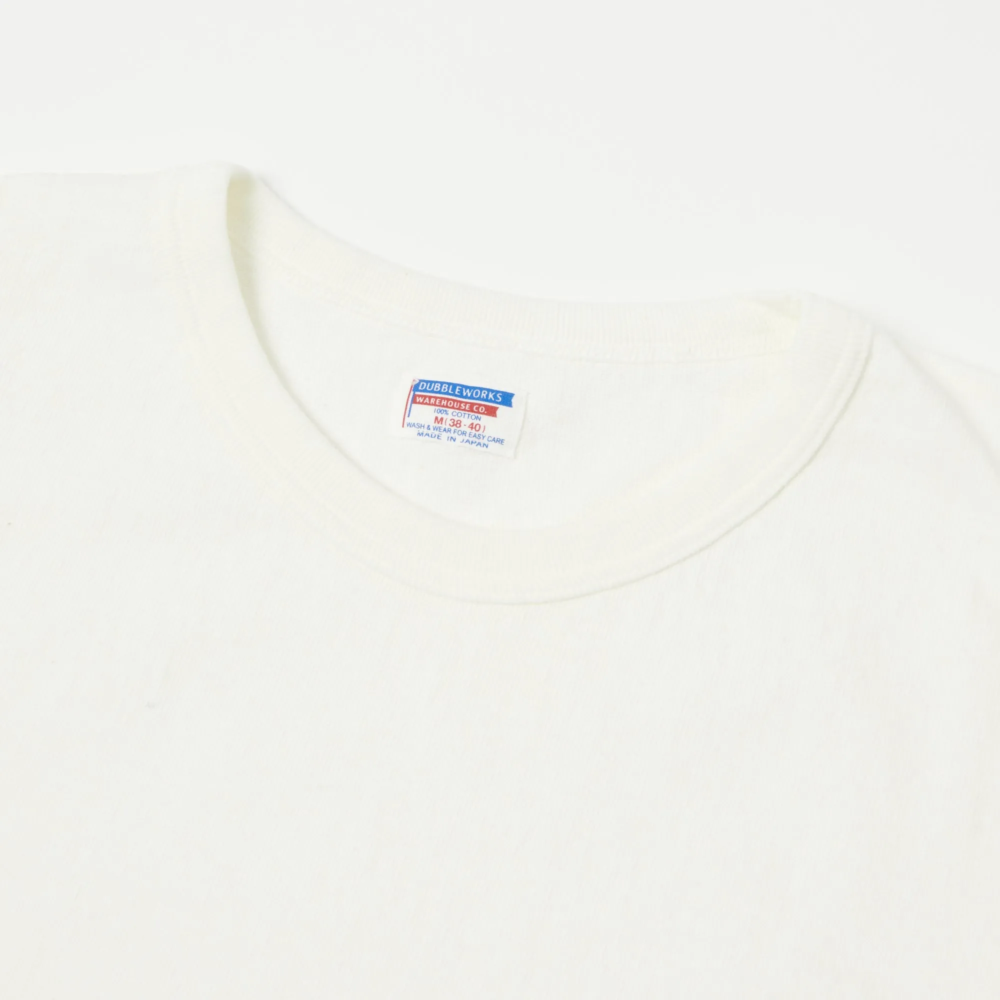 Dubbleworks Heavy Fabric SS Tee - Off White