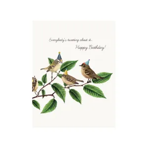 Everybody's Tweeting About It Birthday Card