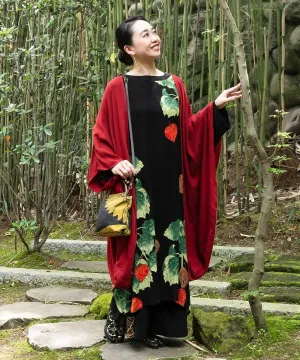 HOZUKI - Dress x UV Haori Cardigan Set