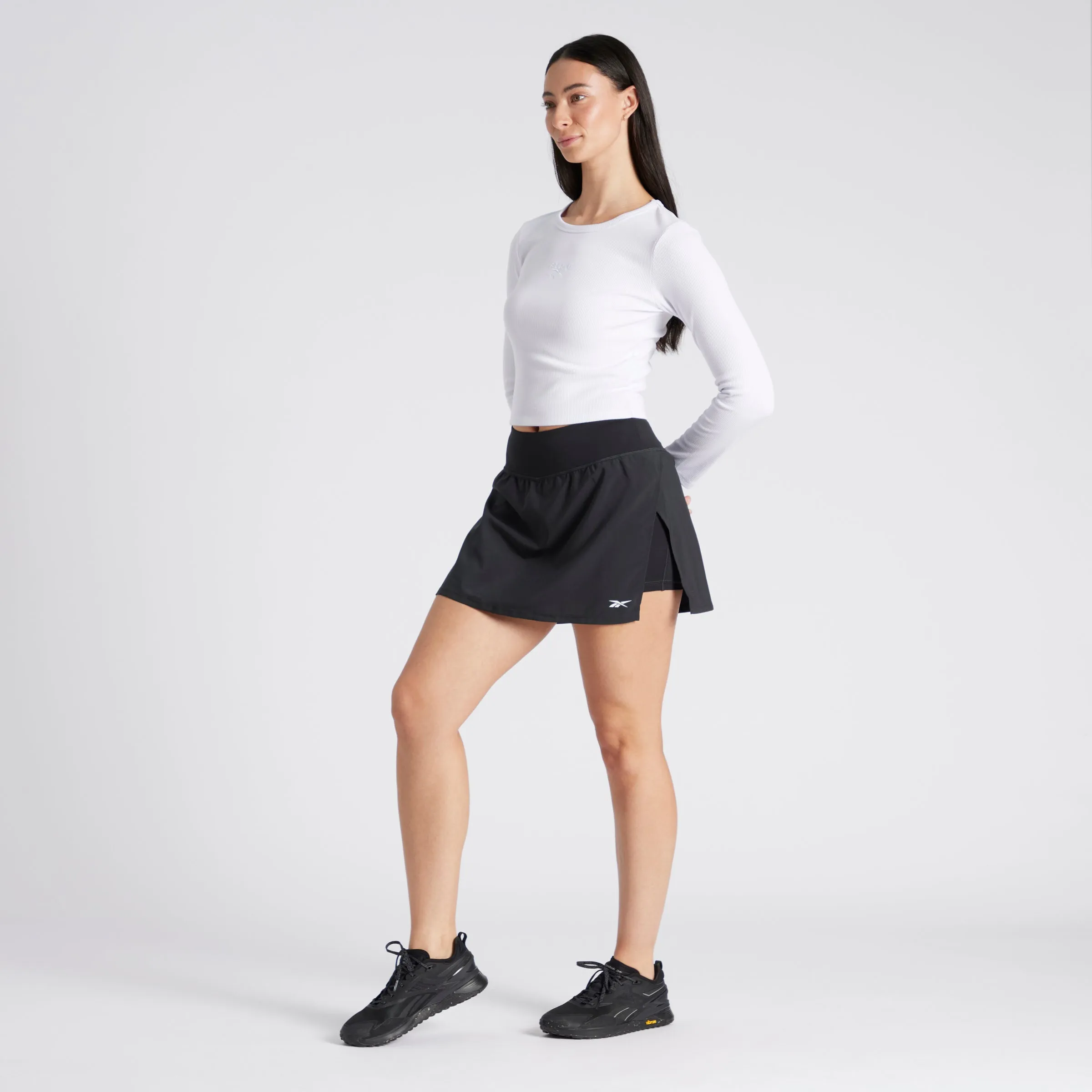 Id Train Skort Night Black