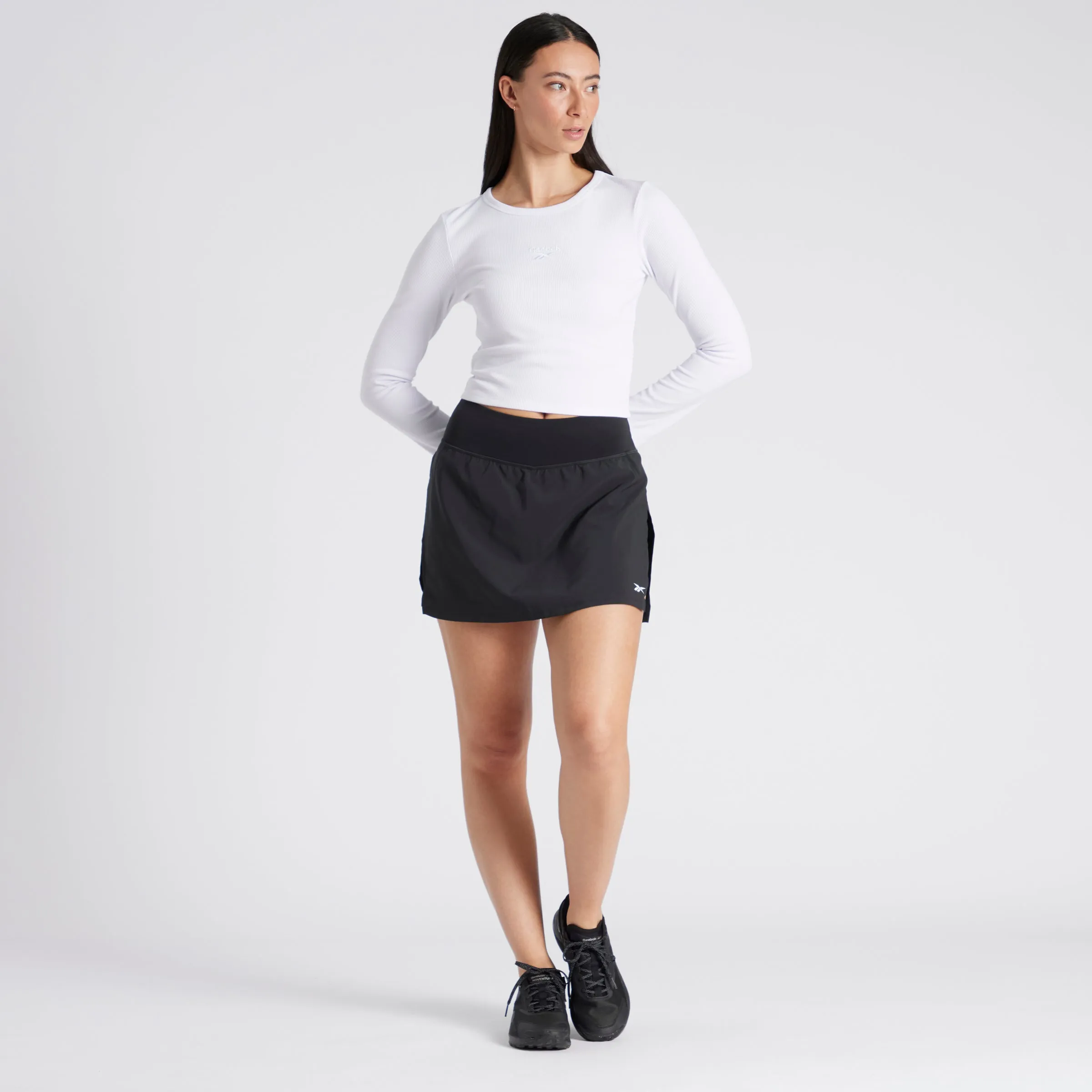 Id Train Skort Night Black