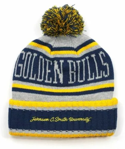 Johnson C Smith University Beanie Golden Bulls