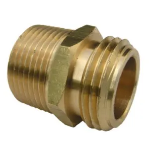 MHT x 3/4 MIP Brass Fitting for Softner