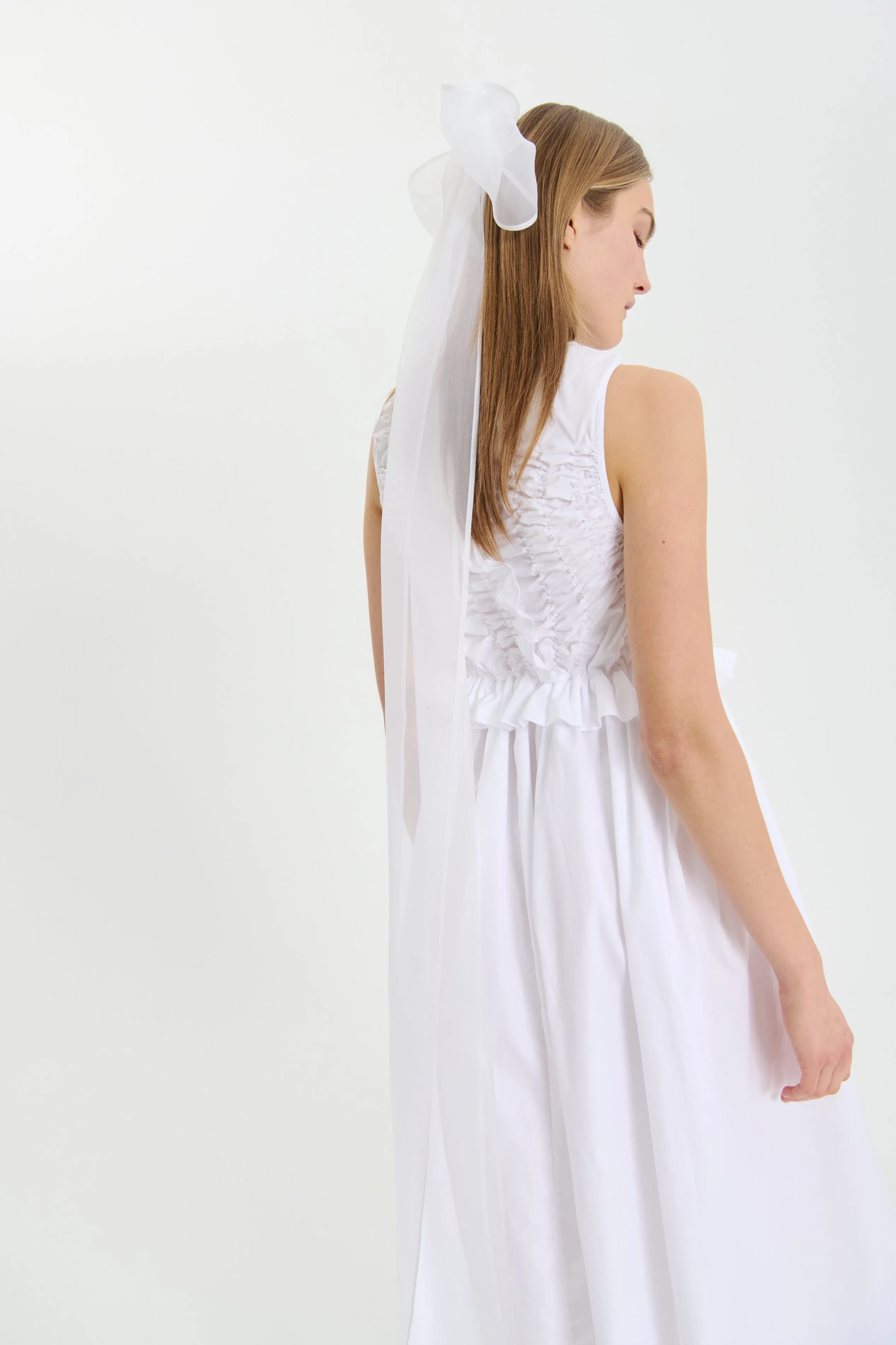 OLE | DRESS COTTON / WHITE BRIDAL