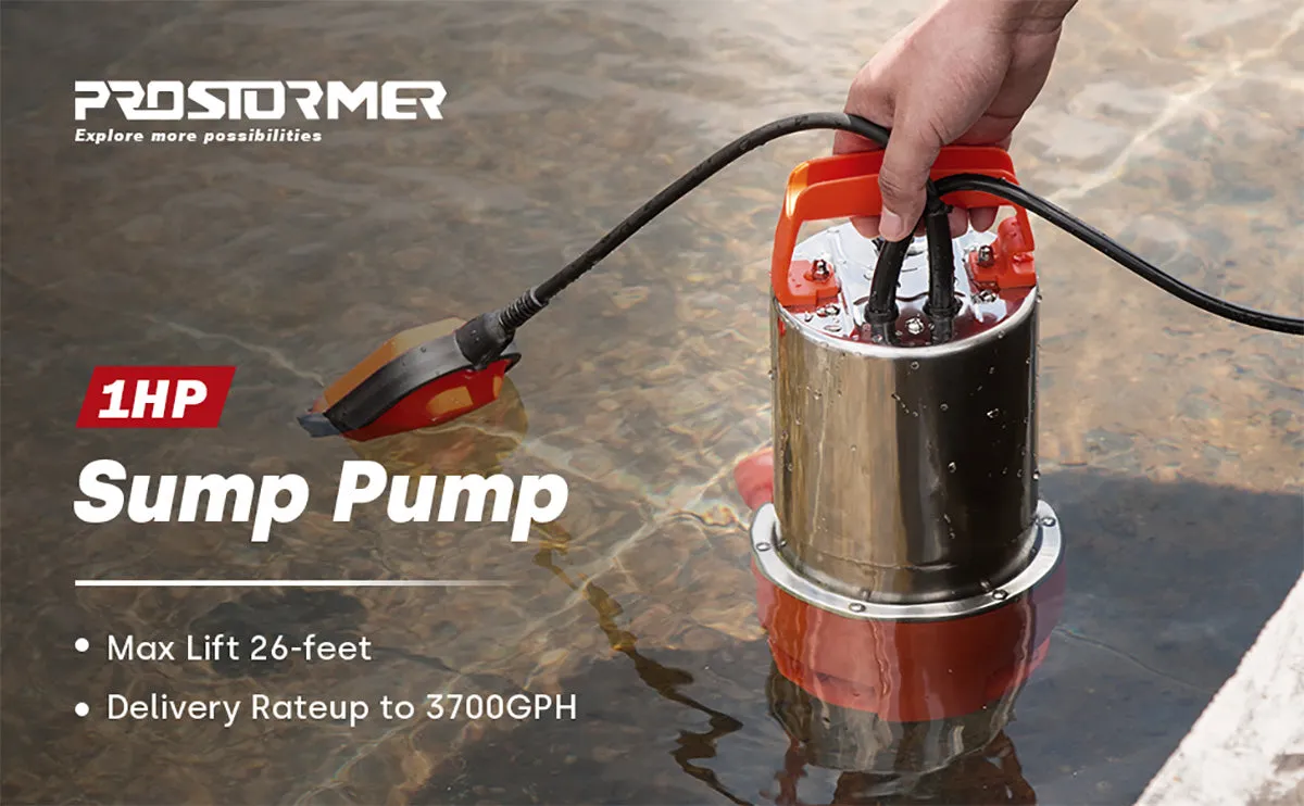 Stainless Steel Submersible Water Pump