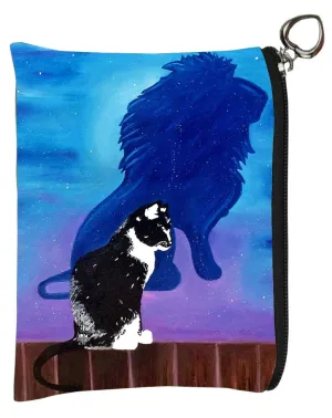 Tuxedo Cat Change Purse - Antoine's Shadow